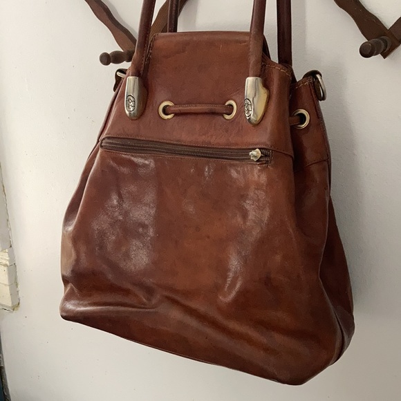 MARINO ORLANDI vintage leather handbag - Picture 6 of 10